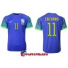 Virallinen Fanipaita Brasilia Philippe Coutinho 11 Vieraspelipaita MM-Kisat 2022 - Miesten